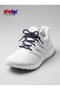 Round Smart Shoelace - Heathered Navy Blue