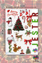 Christmas, New Year's, 4 PAGES, Stickers, Decals, Diary, Planner, Bullet Journal, Scrapbook - 2