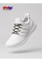 Smart Shoe Laces with Round Metal Capsule Clasp - Khaki
