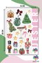 Christmas, New Year's—3 PAGES, Stickers, Daily, Planner, Bullet Journal, Scrapbook - 4