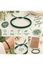 Green—Handmade Parachute Cord Adjustable Bracelet