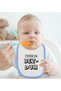 Bk Kids Bezdum Designed Blue Baby Bib - 3 - 2