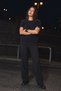 Women's Crew Neck Casual Black Knit Sweater - 5