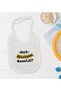 Bk Kids Rizeliyim Designed White Baby Bib - 2