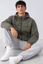 Men's Basic Comfort Fit Hooded Raincoat - 4