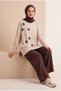 Stone-Embellished Soft Textured Flexible Premium Suit - 2