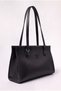 Mira Model Black Women's Shoulder and Clutch Bag with Magnetic Closure - Women's Shoulder Bag - 5
