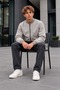 Men's Zipper-Front Casual Waterproof Raincoat - 5