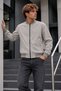 Men's Zipper-Front Casual Waterproof Raincoat - 2