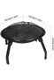 Garden Fire Pit for Heating/BBQ, Portable BBQ Grill and Heating Garden Terrace Fire Bowl for Camping BBQ, Multifunctional Outdoor Fire Pits - 7