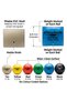 Soft Weighted Exercise Ball, 4.5 Inch Diameter, Flexible PVC Shell, Wipe-Clean Surface for Strength Training, Muscle Toning and Rehabilitation Exercises, Available in 6 Weights - 4