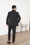 Classics Men's Slim Fit 6-Drop Pointed-Collar Double-Breasted Suit with Pockets and Polka Dots - 5
