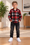 Winter Holiday flannel shirt for Ages 5–12