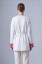 Ecru - Tunic with Paneled Trim at the Sleeve Ends ECRU - 3