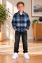 Winter Holiday flannel shirt for Ages 5–12