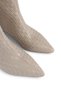 Natyy Knitted Detailed Ankle-Length Women's Heeled Boots - 6