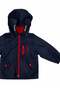 Baby Boy Hooded Navy Blue Raincoat Navy Blue - 3