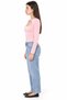 Busem Slim Fit Short Blouse with Cut-Out Details - 3