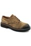 Genuine Leather Comfortable Stylish Classic Casual Shoes for Men, Camel Color. - 2