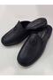 Men's Groom Dowry Crest Leather Slippers