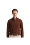 Men's Brown Regular Fit Half-Zip Wool Sweater 87213.229. - 2