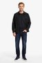 Men's Black Shirt Collar Jacket - 2