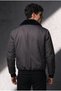 Premium Fur Collar Bomber Jacket - 2