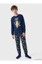 Stumble guys printed boys' pajama set