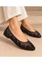 Women’s Beaded Floral Embellished Ballet Flats