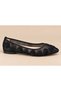 Women’s Beaded Floral Embellished Ballet Flats - 2