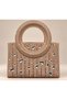 Women's Crystal Embellished Evening Bag - 2