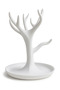 3D Tree Jewelry Stand Marble White-305 - 5