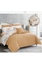 Dana Double Summer Bedspread 7 Pieces Brown Patterned