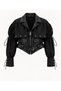 Leather Design Vest Jacket