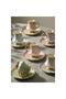 Cassandra 6-Piece Porcelain Coffee Cup Set - 100 ml Mskf517
