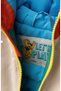 Children's Color Block Hooded Waterproof Jacket, Ages 3-8, Blue - Orange. - 2