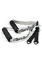 Elastic Resistance Exercise Handles, Adjustable Nylon Strap Accessories for Resistance Bands and Tubing, Grip Handles for Strength Training, Fitness and Rehabilitation, Home and Gym Use