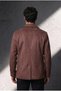 Men's Casual Double-Breasted Midi Length Cashmere Coat - Modern Cut - 2