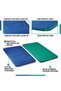 Exercise Mat 190 x 60 x 2.5 cm, Non-Slip Workout and Floor Exercise Mat for Fitness, Stretching, Yoga and Home Workouts, Blue and Green - 5