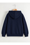 Laci Hooded Sweatshirt with Bow Print - 2