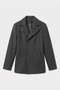 Modern Cut Double Breasted Cashmere Coat - 2