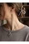 Snake Model Steel Necklace and Metal Clasp Set