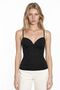 Busem Slim-Fit Corset Crop Top Blouse