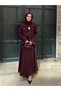 Almira Scuba Dress, Plum Color
