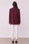 Oversize Blazer Jacket Plum - 4