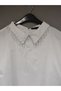 Women's Hand-Embroidered Beaded Collar Design Inner Accessory Collar Shirt - 3