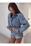 Topchic Belted Denim Jumpsuit - 4