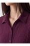 Women's Shirt Tunic with Side Ties - 3