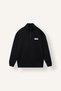 Boxy Fit Half-Zip Stand Collar Sweatshirt with Atatürk Signature Label I4670Ax26Au - 5