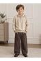 Boys' Coffee-Colored Denim Pants, Ages 6-11. - 3